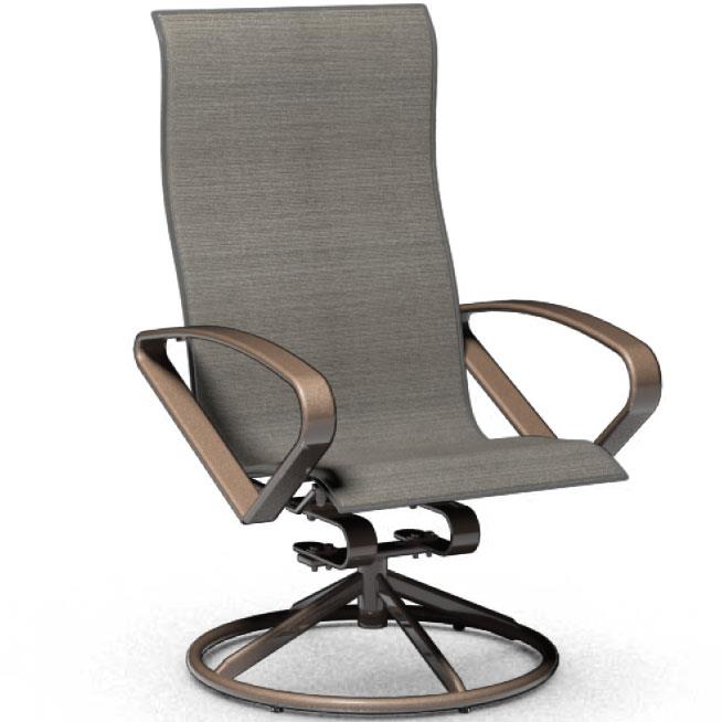 Homecrest Benton Collection 1C900 High Back Swivel Rocker with Sling